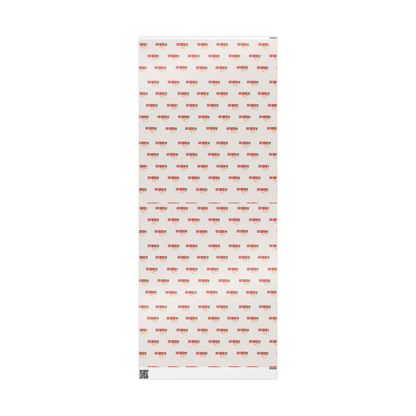 “Merry Christmas Queen” Luxury Glossy Wrapping Paper | Holiday Gift Wrap for Her